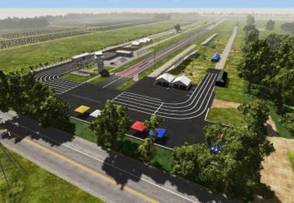 Карта «Freedom Factory / Bradenton Motorsports Park»v0.1 для BeamNG.drive (v0.20)