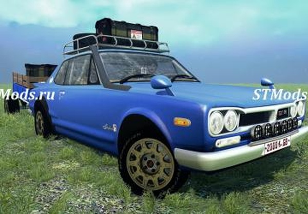 Nissan 2000 GT-Rверсия 2.0 для Spintires: MudRunner (v14.08.19)