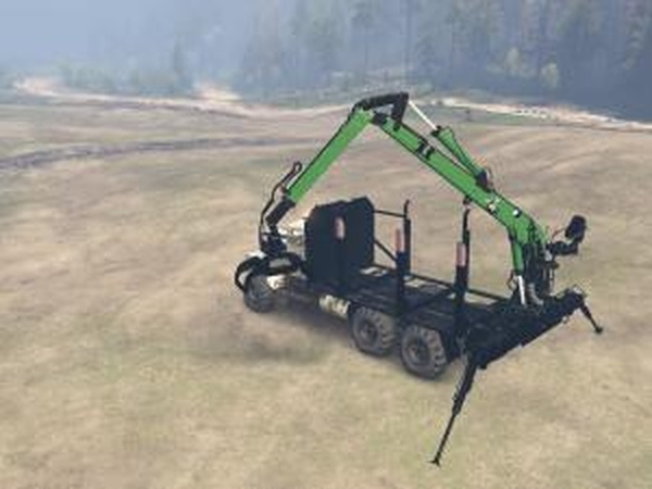 Текстура манипулятора зелёнаяверсия 1.0 для SpinTires (v03.03.16)