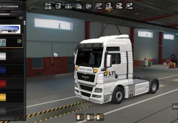 Скин LTL Group для MAN TGXверсия 1.0 для Euro Truck Simulator 2 (v1.43.x)