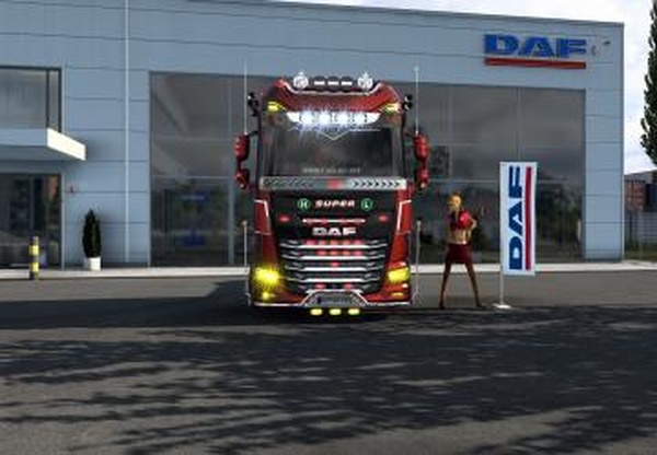 DAF XG/XG+ Addonsверсия 3.0 для Euro Truck Simulator 2 (v1.43.x)