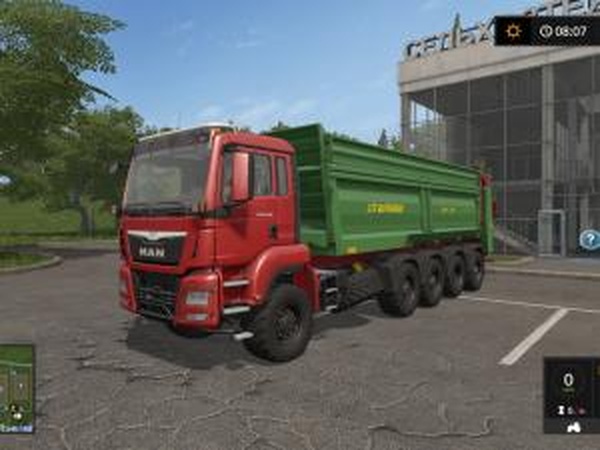 MAN 10X8 Manureверсия 1.0 для Farming Simulator 2017 (v1.4.4)