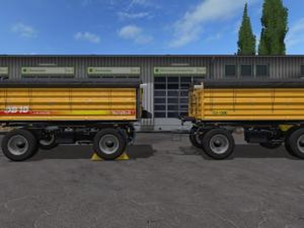 Пак прицепов Metaltech DBверсия 1.0 для Farming Simulator 2017 (v1.4.4)