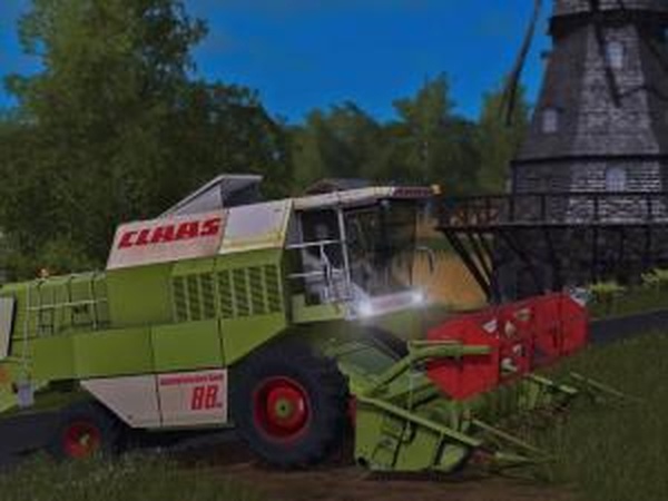 Claas Dominator 88sверсия 1.0.0.1 для Farming Simulator 2017 (v1.4.4)