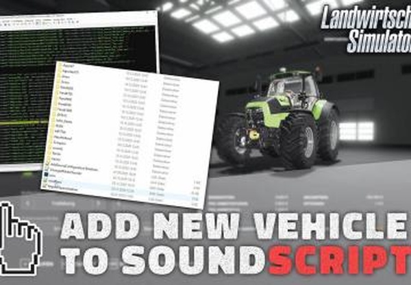 Changed Motor Sounds Scriptверсия 1.0.0.1 для Farming Simulator 2019 (v1.7)