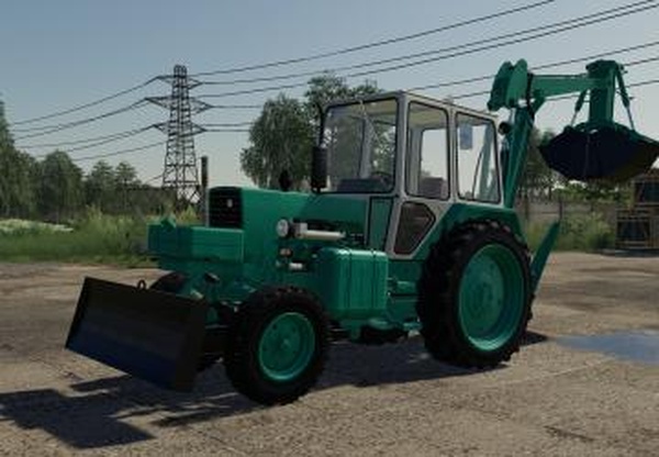 ЮМЗ 6кл ЭО 2621 В1.0версия 1.1.0.0 для Farming Simulator 2019 (v1.7.x)