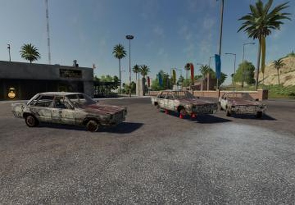 Junk Sedan (nissan laurel)версия 1.0 для Farming Simulator 2019 (v1.7.x)