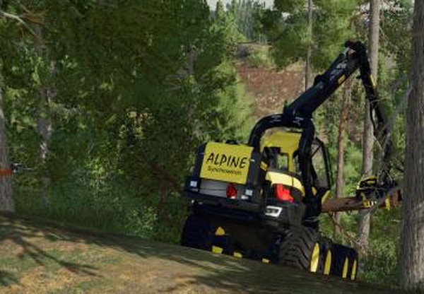 Ponsse Alpine Synchrowinchверсия 1.0.0.1 для Farming Simulator 2022