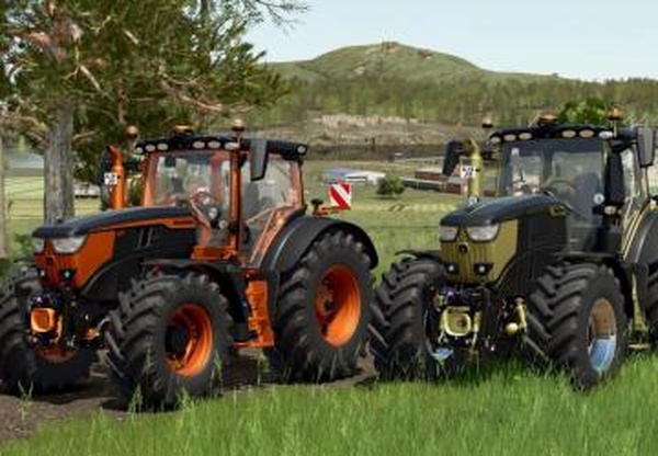 John Deere 6R  Hirschfeld-Styleверсия 1.0.0.1 для Farming Simulator 2025