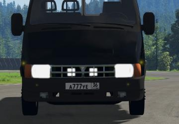 GAZ 33021версия 1.0 для BeamNG.drive (v0.21.1)