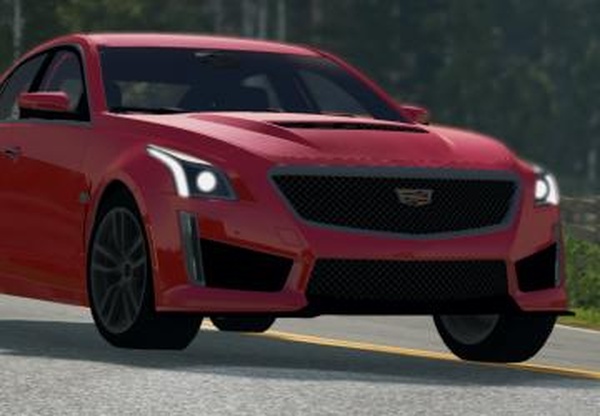 Cadillac CTS-V 2017версия 1.0 для BeamNG.drive (v0.21)