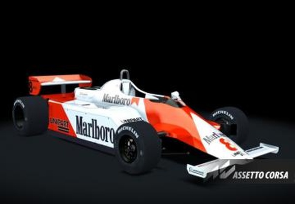 F1 1982 Mclaren MP4/1Bверсия 1.0 для Assetto Corsa