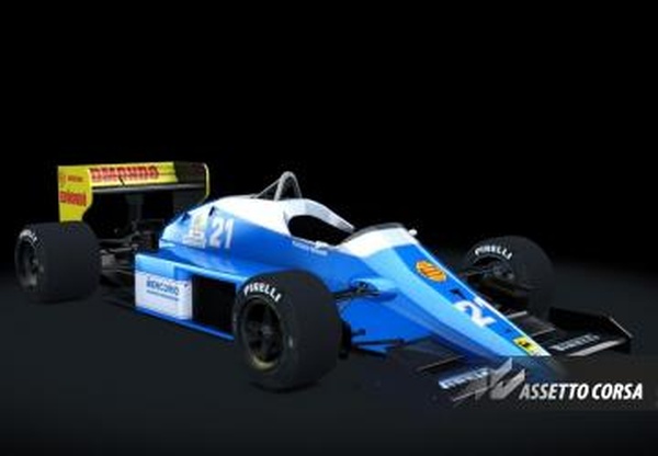 F1 1986 Osella FA1Fверсия 1.0 для Assetto Corsa