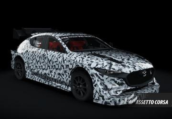 Mazda 3 (BP) Rally1версия 1.0.1 для Assetto Corsa