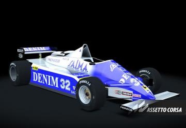 F1 1982 Osella FA1Cверсия 1.0 для Assetto Corsa