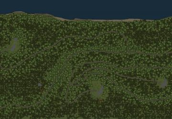Карта «Лес»версия 1.0 для Spintires: MudRunner (v10.06.19)