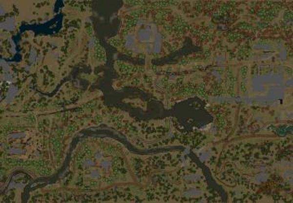 Карта «Тёмная Долина»версия 1.0 для Spintires: MudRunner (v10.06.19)