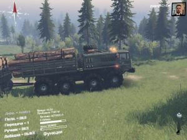 Маз-535 «Дефолт+»версия 1.0 для SpinTires (v03.03.16)