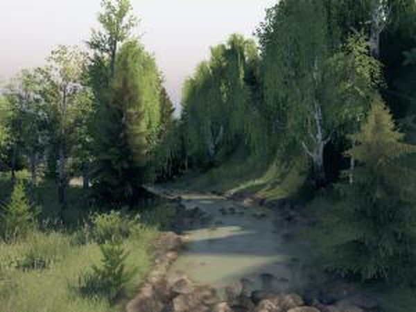 Карта «Стримчанское 2»версия 1.0 для SpinTires (v03.03.16)