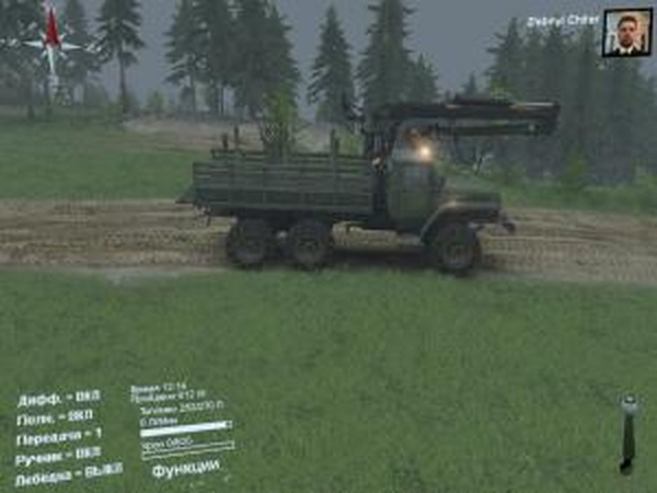 Урал-4320 «Дефолт+»версия 1.2 для SpinTires (v03.03.16)