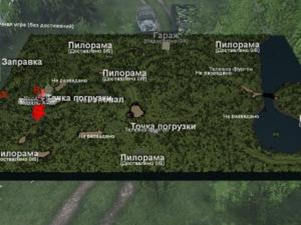 Карта «Лайтовая»версия 2.0 для SpinTires (v03.03.16)