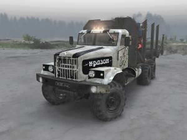 Скин пак для дефолт Камаз, Уаз и Кразверсия 1.0 для SpinTires (v03.03.16)