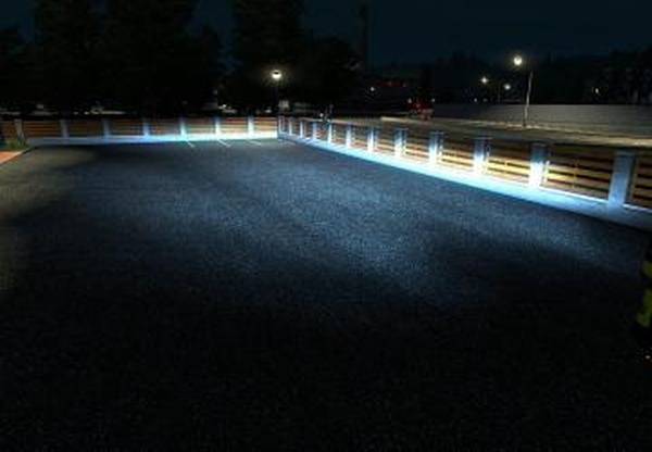 Ксеноновый свет фар для грузовиковверсия 5.9.6 для Euro Truck Simulator 2 (v1.43.x)