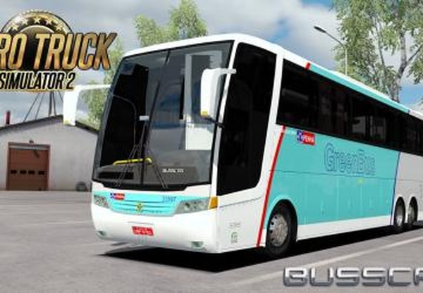 Busscar Jumbuss 360 VisstaBuss HIверсия 3.0 для Euro Truck Simulator 2 (v1.43.x)
