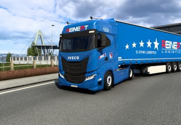 Комбо скин Reinert Ivecoверсия 1.0 для Euro Truck Simulator 2 (v1.43.x)