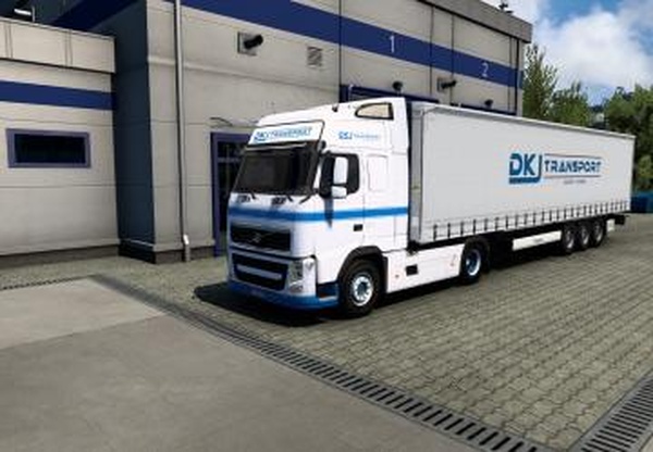 Комбо скин DKJ Transportверсия 1.0 для Euro Truck Simulator 2 (v1.43.x)