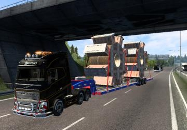 Estator Lifting Deviceверсия 1.0 для Euro Truck Simulator 2 (v1.43.x)