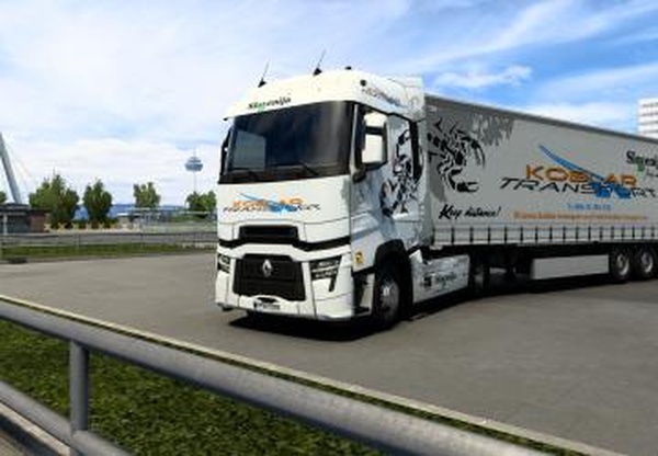 Комбо скин Koblar transportверсия 1.0 для Euro Truck Simulator 2 (v1.43.x)