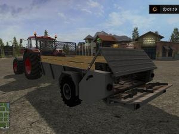 Навозоразбрасыватель RUR5версия 1.0 для Farming Simulator 2017 (v1.4.4)