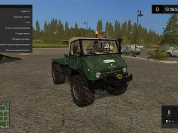 Mercedes-Benz Unimog 406 Cabrio (U900) 1973v2.1 для Farming Simulator 2017 (v1.4.4)