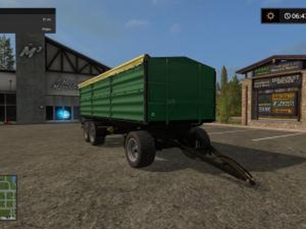 Прицеп Vasonzo 18tверсия 1.0 для Farming Simulator 2017 (v1.4.4)