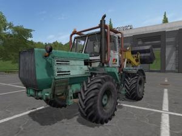 Т-150К с погрузчиком ТО-25версия 1.6.0.0 для Farming Simulator 2017 (v1.4.4.0)
