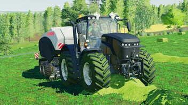 JCB 8000 - Черные текстурыверсия 1.0 для Farming Simulator 2019 (v1.7.x)