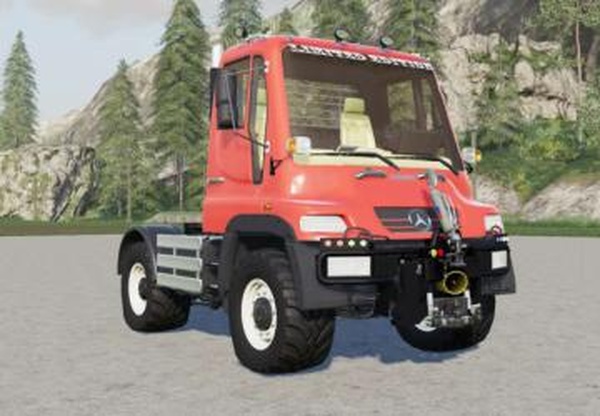 Mercedes-Benz Unimog U400 (Br.405) 2000версия 1.0 для Farming Simulator 2019 (v1.7.x)