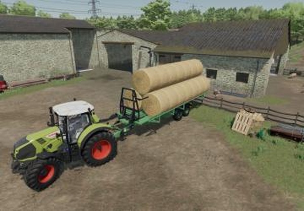 TP-10-1 bale trailerверсия 1.0.0.0 для Farming Simulator 2022