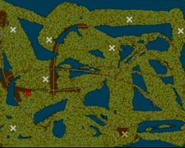 Карта «Глубокий лес»версия 1.0 для Spintires: MudRunner (v14.08.19)