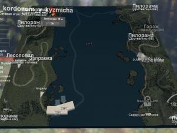 Карта «За кордоном у Кузьмича»версия 1 для SpinTires (v03.03.16)