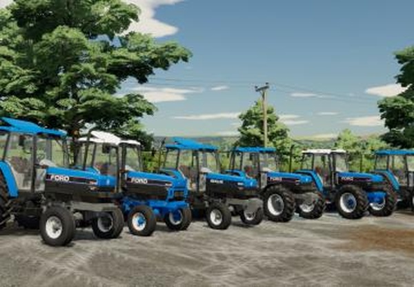 New Holland Ford 40 Series 6 Cylinder Packv1.4.3.0 для Farming Simulator 2022