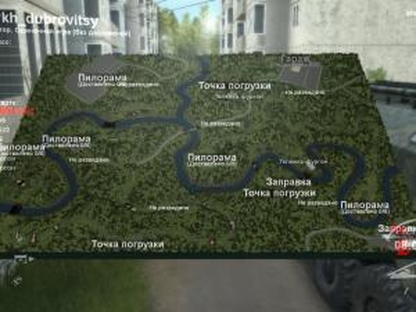 Карта «Совхоз Дубровицы»версия 1.0 для SpinTires (v03.03.16)