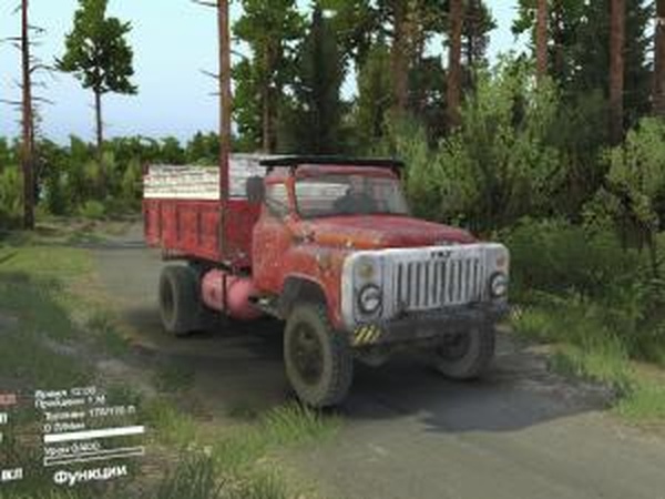 Газ-53 4x4 «Охотник за солнцем»версия 1 для SpinTires (v03.03.16)