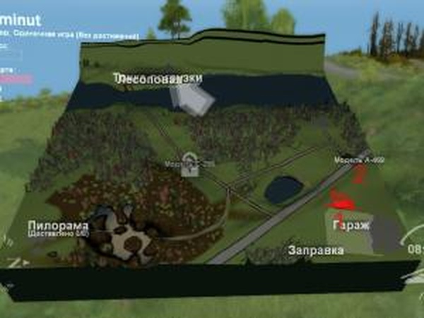 Карта «30 минут»версия alpha 1 для SpinTires (v03.03.16)