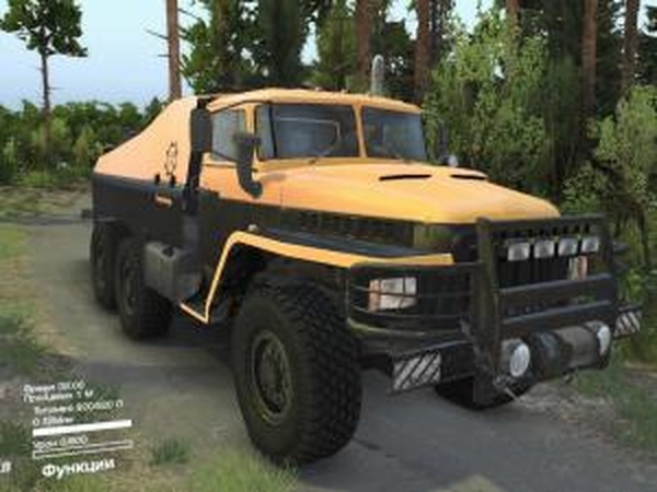 Урал-375 «Мажор»версия 2.6 для SpinTires (v03.03.16)