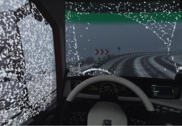 Real Winter Modверсия 1.0 для Euro Truck Simulator 2 (v1.43.x)
