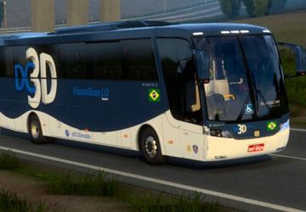 Busscar Vissta Buss LO Scaniaверсия 3.0 для Euro Truck Simulator 2 (v1.43.x)