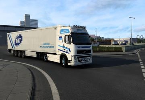 Комбо скин Götene Kyltransporter ABверсия 1.0 для Euro Truck Simulator 2 (v1.43.x)
