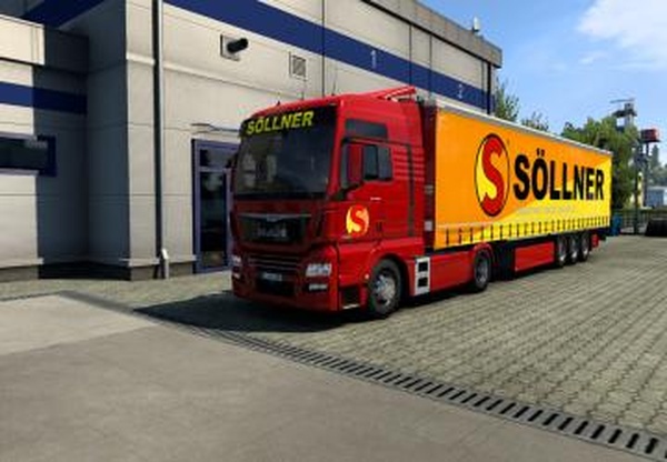 Комбо скин Spedition Söllnerверсия 1.0 для Euro Truck Simulator 2 (v1.43.x)